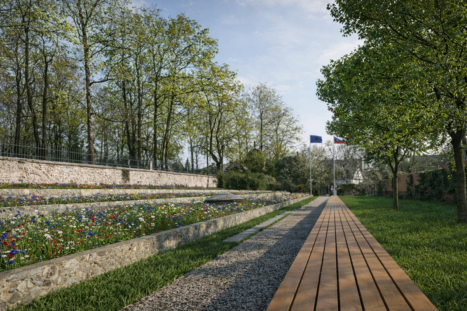 Park slovenske himne — — slika 1